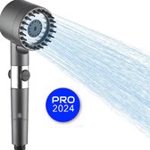 Pommeau de douche 4 en 1 - Cabines - Économie d'eau - Économie d'eau - Filtre - Pommeau de douche réglable - Haute Pression - Jet dur - Filtre Head de Shower