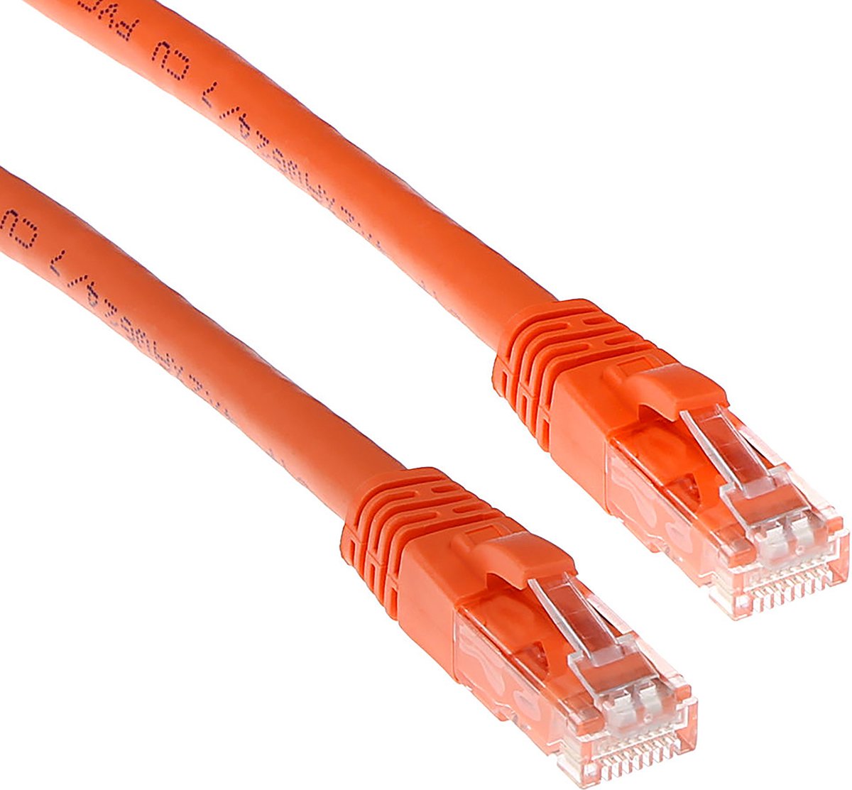 ACT IB2115 U/UTP CAT6A Patchkabel Snagless Oranje - 15 meter