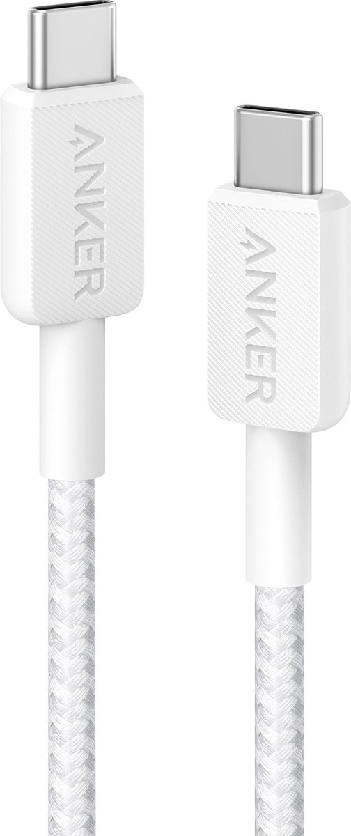 ANKER 322 USB-C USB-kabel 0,9 m Wit
