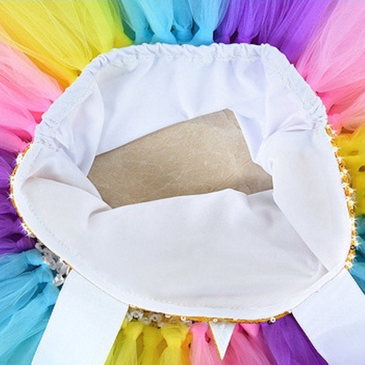 Joya Kids® Luxe Witte Eenhoorn Verkleed Jurk met Pailletten | Unicorn Jurk kostuum | Prinsessen jurk verkleedjurk + Haarband | Jurk met pastel tule rok | cadeau meisje | — afbeelding 15