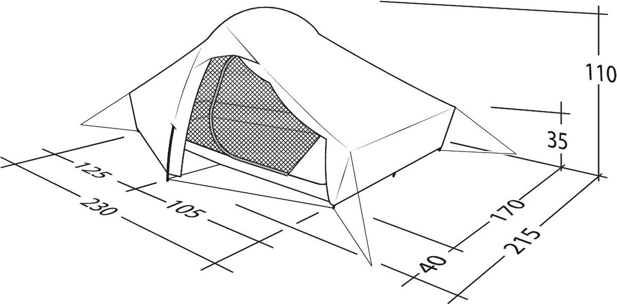 Robens Chaser 3XE - Driepersoons Tent