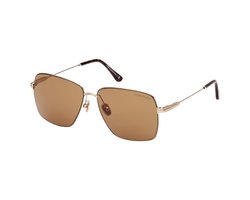 Tom Ford FT0994 32E Zonnebril - Dames - Heren - Goudkleurig