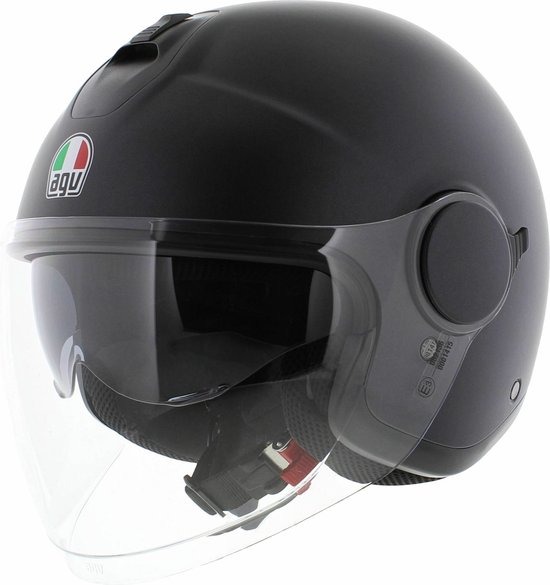 AGV Eteres Jethelm Mono mat zwart L