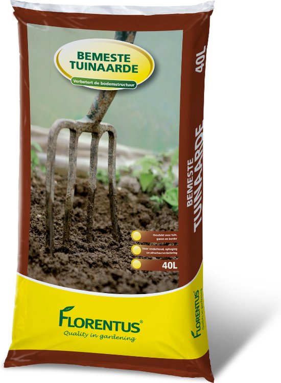 Foto: Florentus bemeste tuinaarde 40l