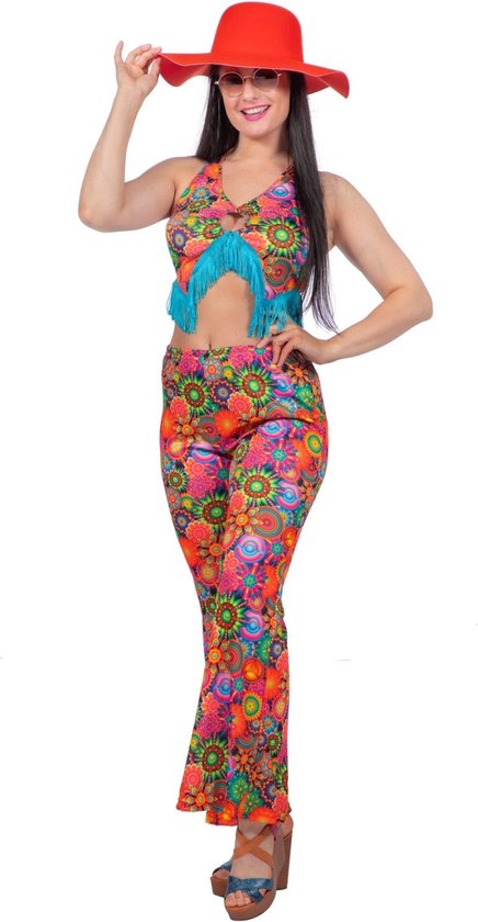 Costume de hippie | Festival Valérie Années 70 | Femme | Taille 44 | Déguisements | Déguisements