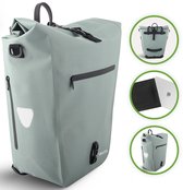 Ekostar® - 2in1 fietstas - Waterdicht - Duurzaam - TPU - Mint - Fietstas enkele - Fietstassen electrische fietsen