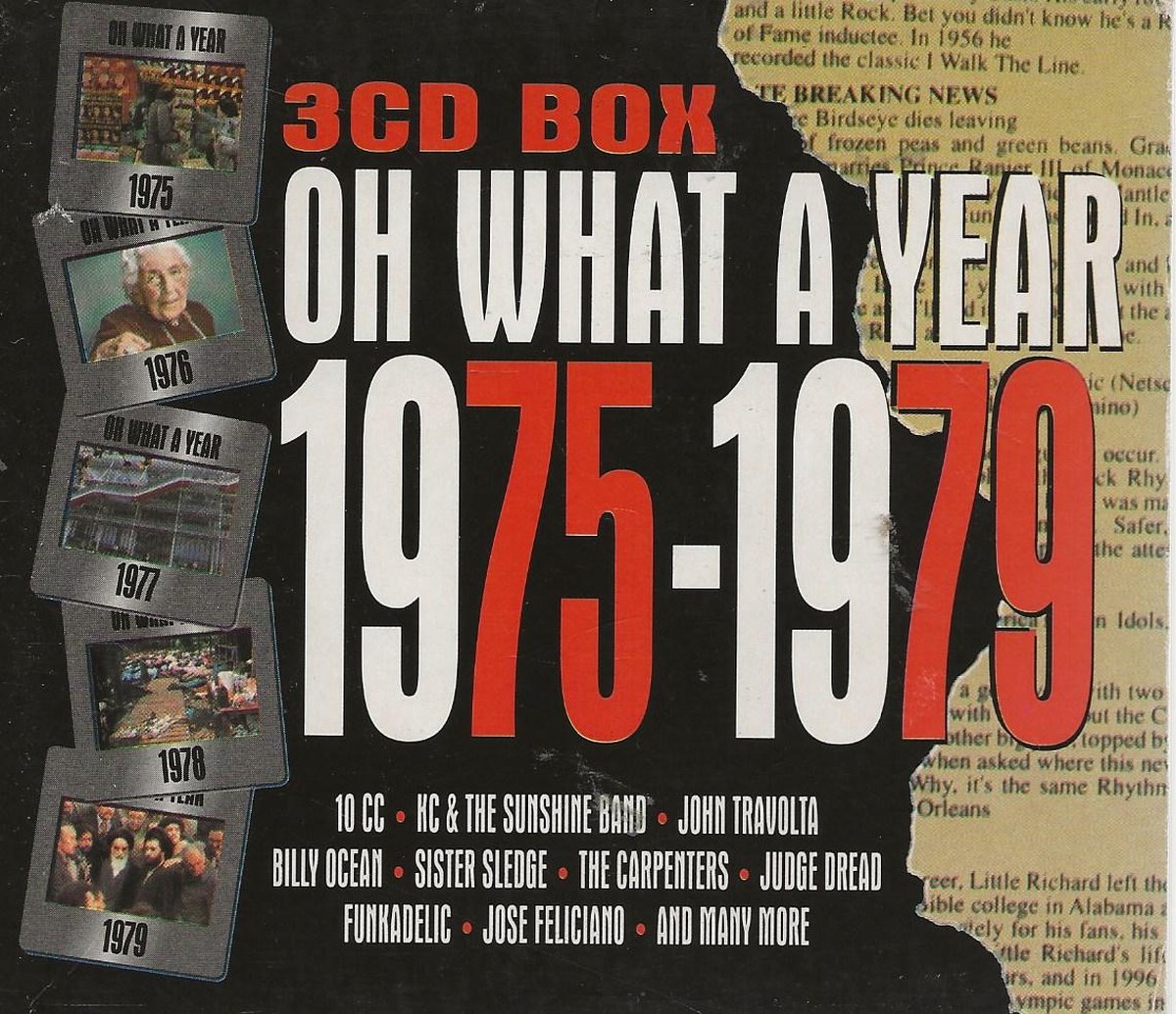 OH WHAT A YEAR 1975-1979 ( 3 cd box)