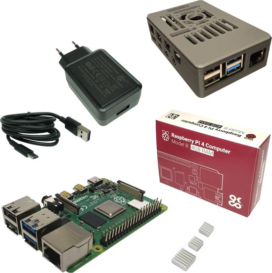 Raspberry Pi 4B – budget kit – 4GB