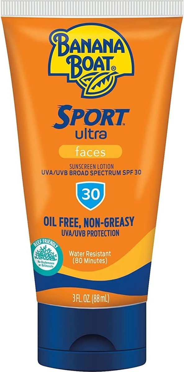Goedkoopste Banana Boat Sport Ultra SPF 30 Face Sunscreen Lotion - Gezichtslotion - Zonnebrand