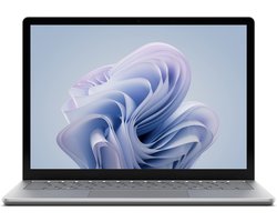 Microsoft Surface Laptop 6 Intel Core Ultra 5 135H 34,3 cm (13.5") Touchscreen 8 GB LPDDR5-SDRAM 256 GB SSD Wi-Fi 6E (802.11ax) Windows 11 Pro Platina