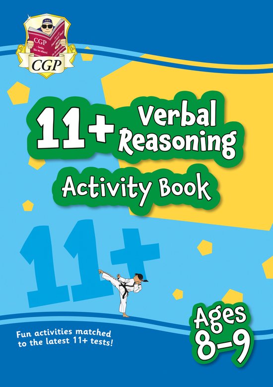 NEW 11 ACTIVITY BOOK VERBAL REASONING AG - cover