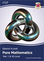 CGP Edexcel A-Level Maths- Edexcel AS & A-Level Mathematics Student Textbook - Pure Mathematics Year 1/AS + Online Edition: course companion for the 2025 and 2026 exams