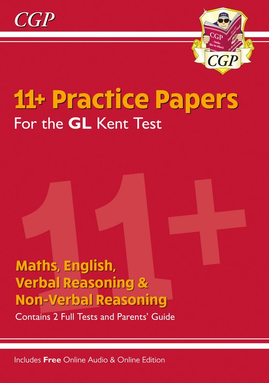 New Kent Test 11+ GL Practice Papers (with Parents' Guide &  ... - cover