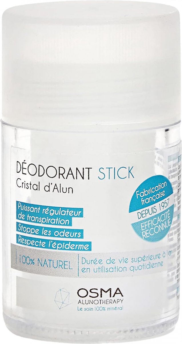 Goedkoopste Osma Laboratoires Deodorant Stick Alum Crystal 60 g
