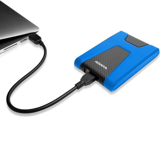 ADATA DashDrive Durable HD650 - Externe harde schijf - 1 TB BLAUW van Adata — afbeelding 3