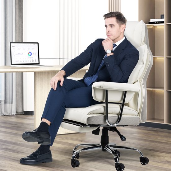 Ergonomische bureaustoel met voetensteun, comfortabele gamingstoel, luie bank met wielen, accentstoelen, computerstoel, relaxfauteuil, rugleuning Ergonomische bureaustoel met voetensteun, comfortabele gamingstoel, luie bank met wielen, accentstoelen, computerstoel, relaxfauteuil, rugleuning