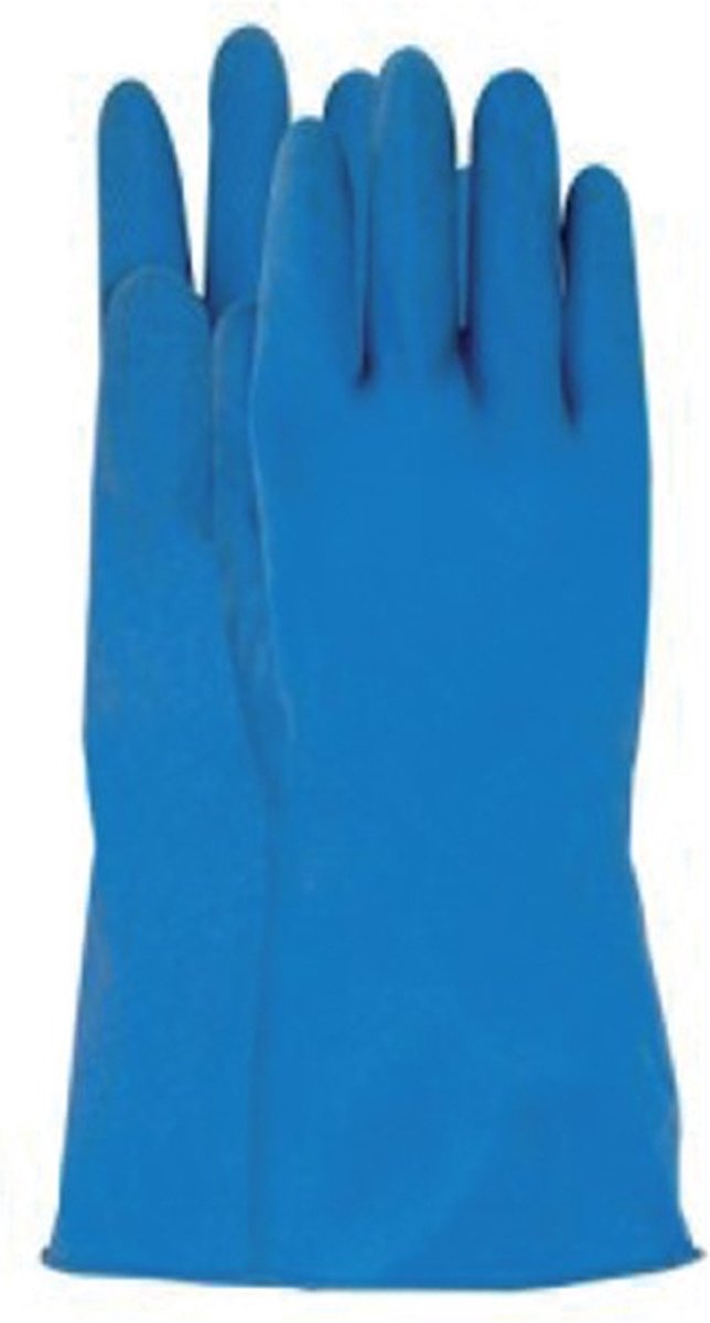 Goedkoopste Handschoen huishoud Nova rubber large blauw