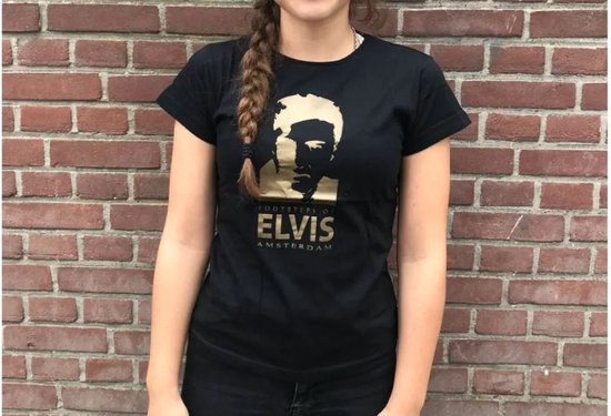 Footsteps of Elvis - Dames T-Shirt - S