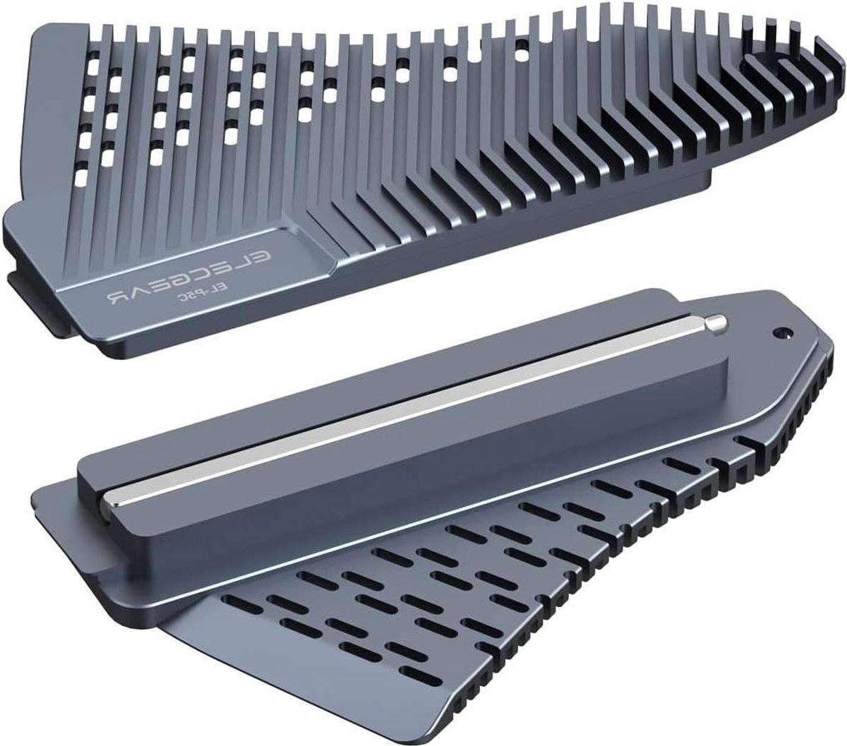 NVMe SSD Koellichaam Heat Pipe-Aluminium Heatsink Koeler PlayStation 5 - PCIe M.2 NVMe Gen4 Gaming SSD Thermische Pads