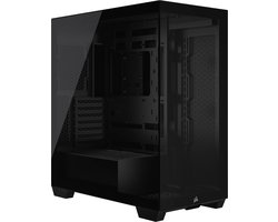 CORSAIR 3500X - Midtowermodel ATX - Gehard Glas - Zwart