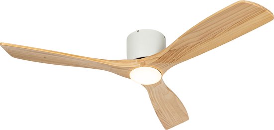 QAZQA Jerri - Dimbare LED Plafondventilator