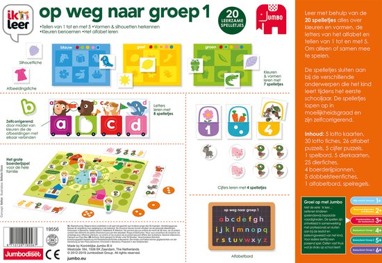 Jumbo - Ik Leer - Op Weg Naar Groep 1 - Educatief spel - Vanaf 3 jaar