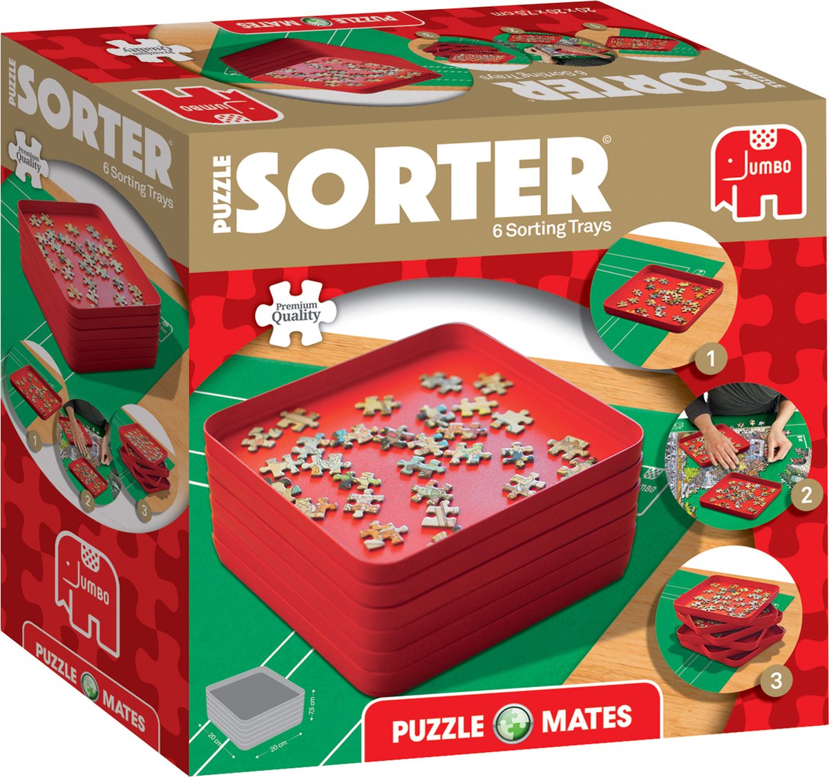 Bol.com Puzzle Mates - Puzzel Sorteer aanbieding