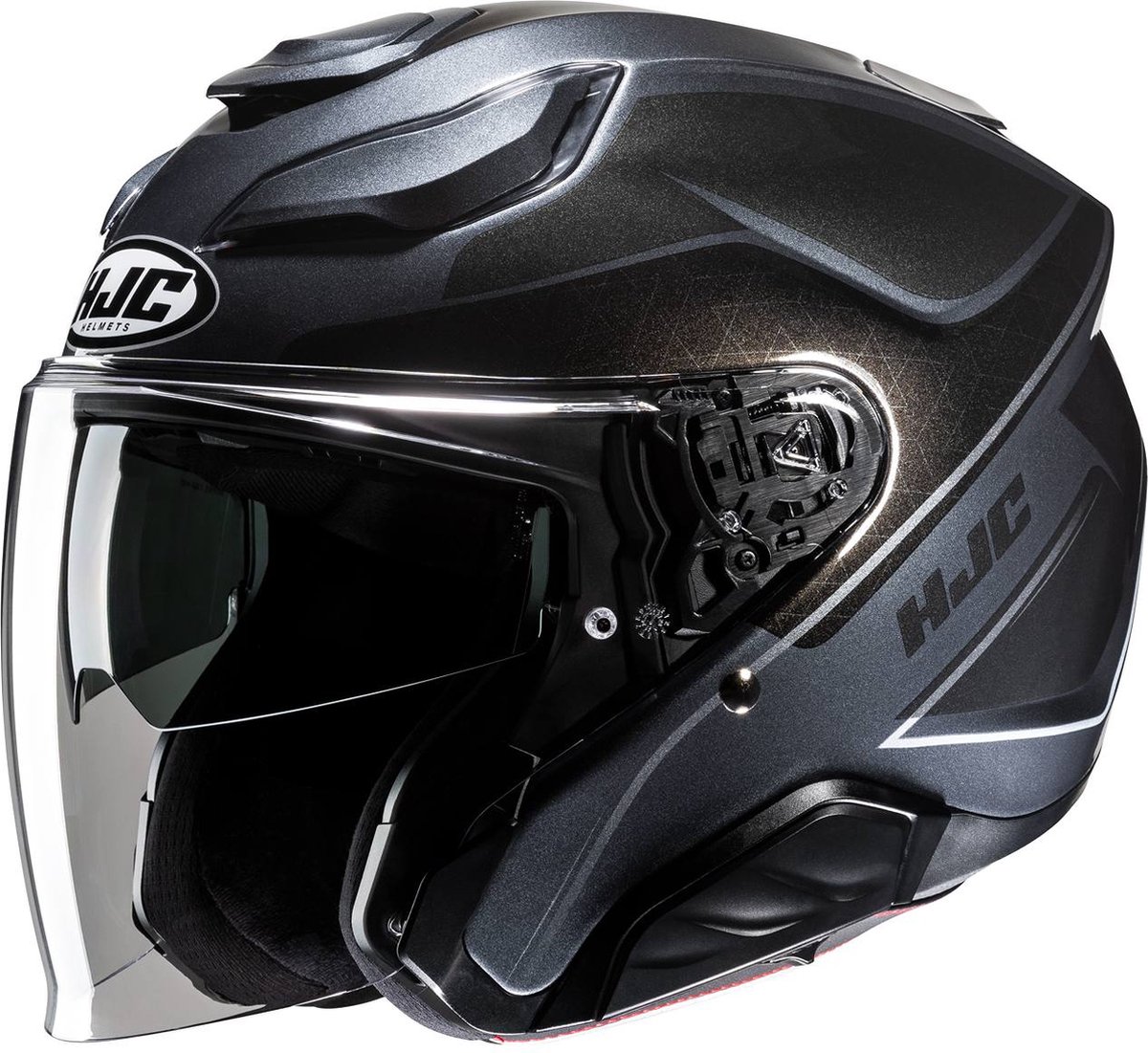 HJC F31 Ludi Dark grey XXL - Maat 2XL - Helm