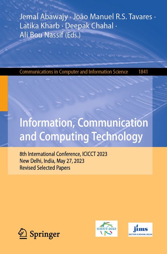 Springer Nature Proceedings Computer Science - Information,  ... - cover