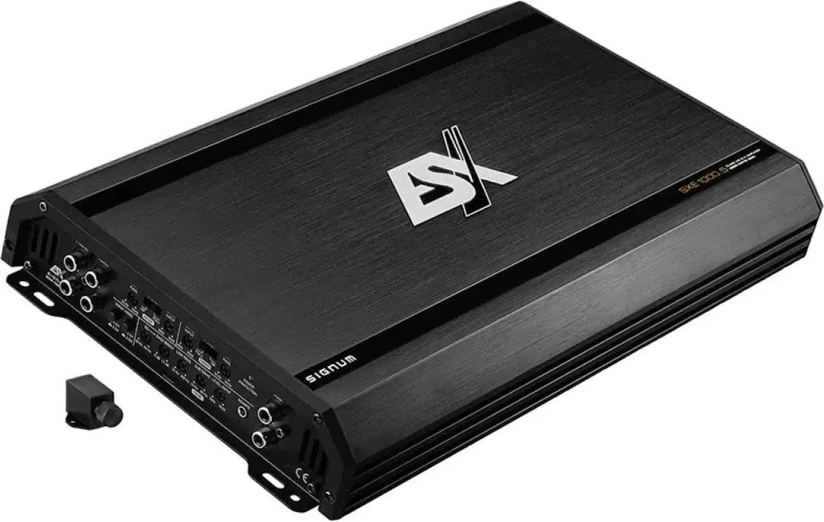ESX Signum SXE1000.5 5 kanaals Auto versterker 2000W ( 1000W RMS ) incl bass remote