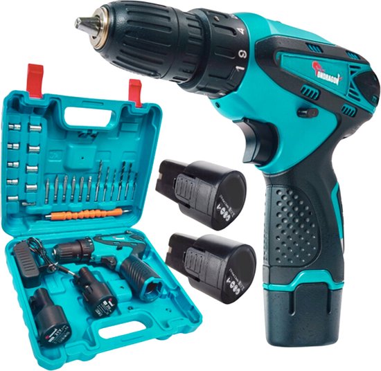 Zincline 24V Li-Ion Schroef/-Boormachine Set