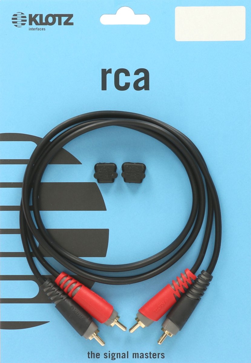 Klotz AT-CC0300 Cinchkabel 3 m - Audiokabel