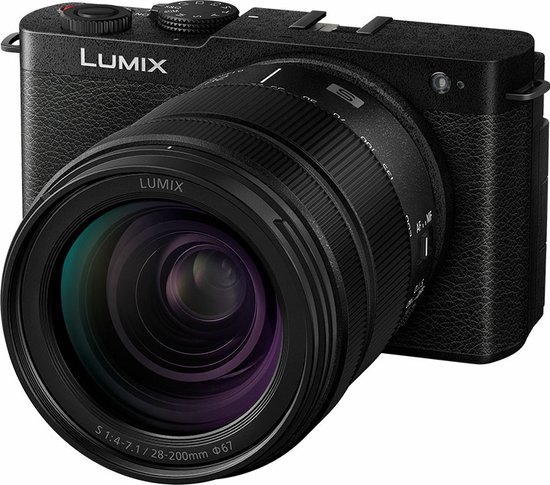 Panasonic Lumix S9 - Systeemcamera - + 28-200mm f/4-7 Lens - Systeemcamera - Zwart