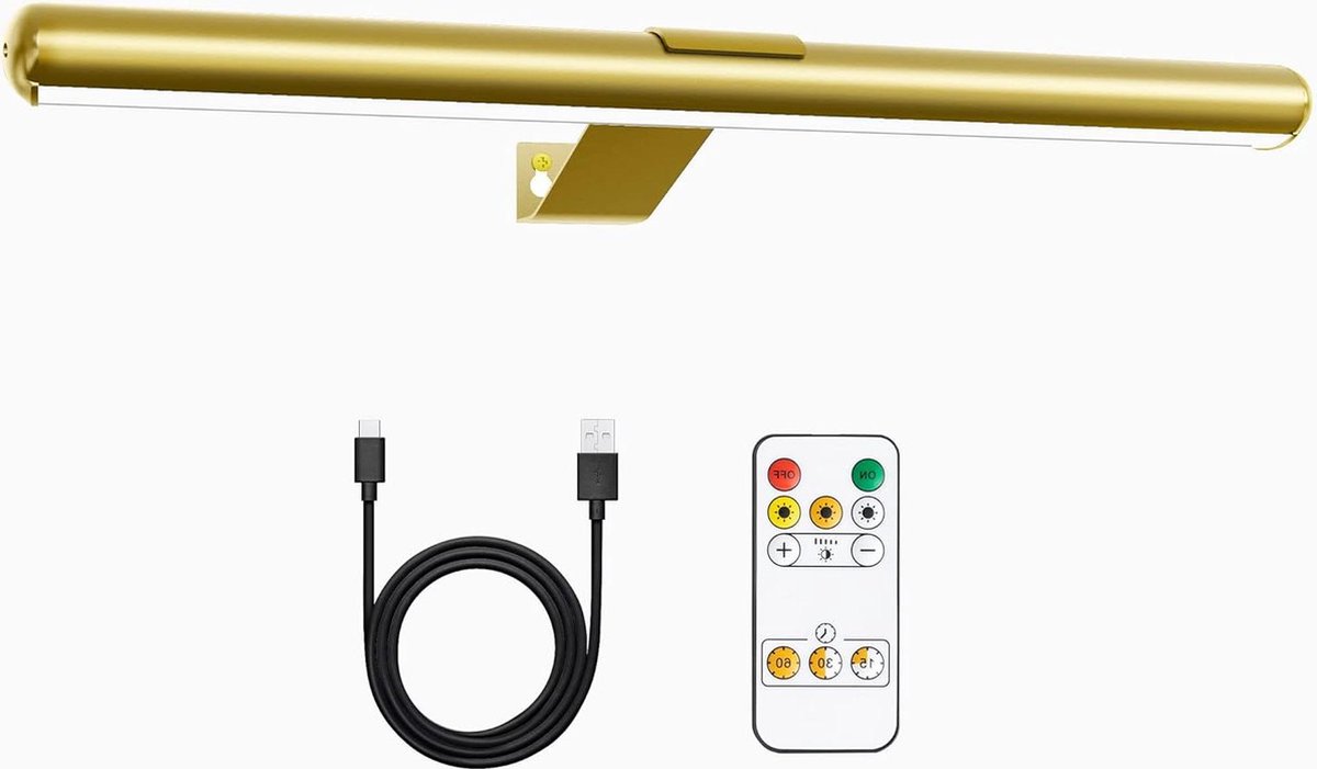 Afstandsbediening draadloze led-lamp met oplaadbare batterij 300 lumen helderheid verstelbaar voor kunstwerken fresco darts met metalen behuizing
