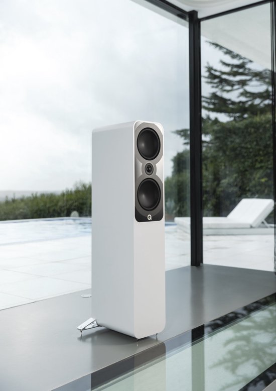 Q Acoustics: 5050 Vloerstaande Speakers - 2 Stuks - Wit van Q Acoustics — afbeelding 2
