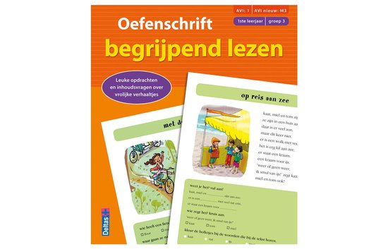 Oefenschrift begrijpend lezen (AVI:1 AVI nieuw:M3) (1ste leerjaar