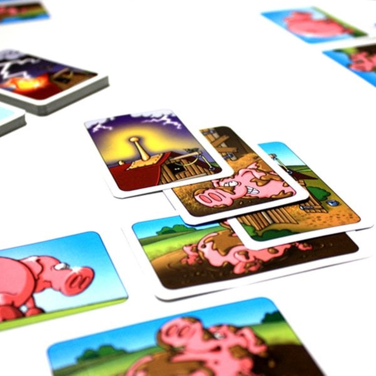 White Goblin Games - Moddervarkens - kinderspel - 2 tot 4 spelers - 15 minuten - Vanaf 7 jaar — afbeelding 3