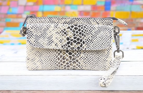 Pochette / sac bandoulière My Lady Brescia serpent