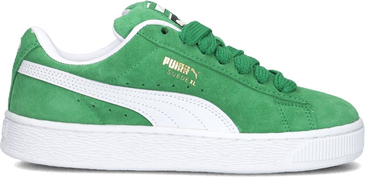 Puma Suede XL Jr Baskets pour femmes Garcons Vert Taille 36 bol