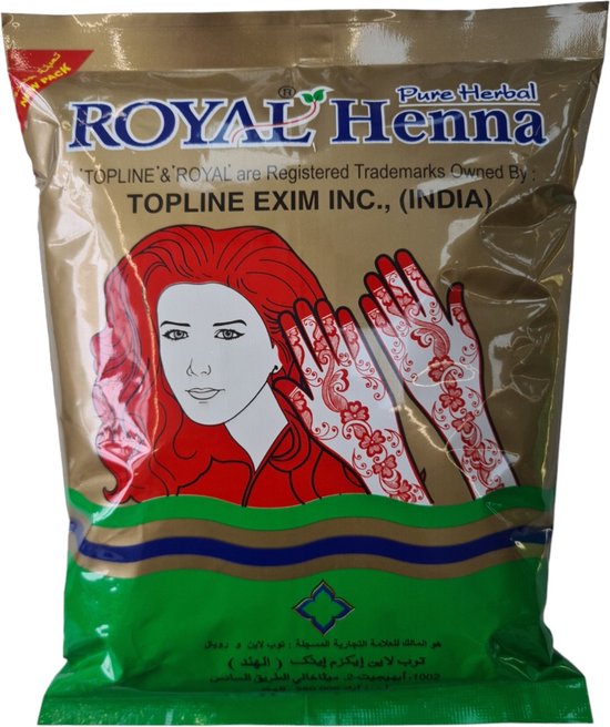 Henna Poeder - Pure Herbal Royal Henna ( 500 g )