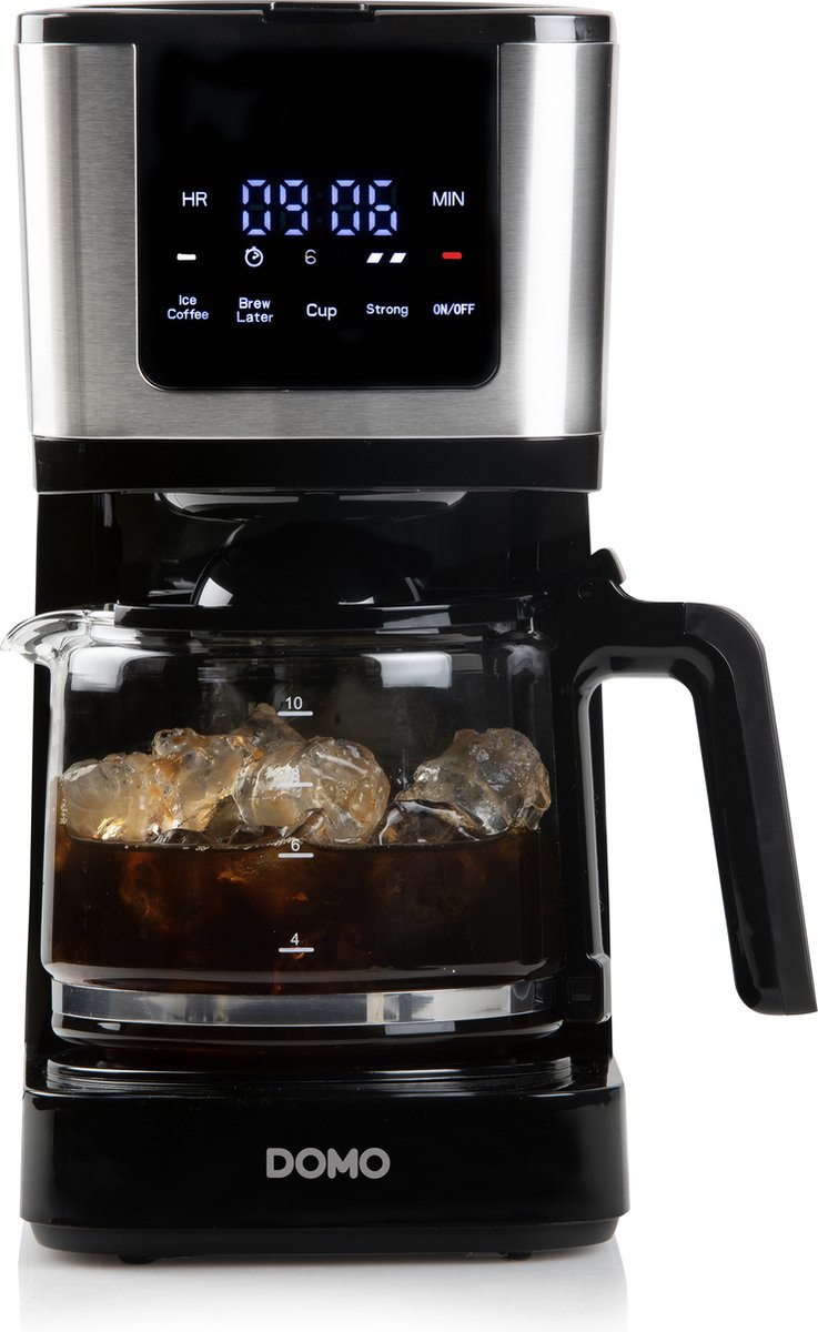 Domo Reserve thermomok, dubbelwandig, roestvrij staal, zwart/zilver, 400 ml