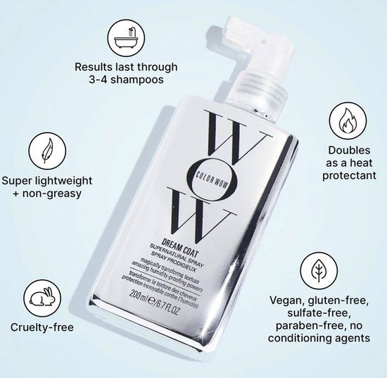 Color WoW Dream Coat Spray Supernatural - Haarspray - 200 ml