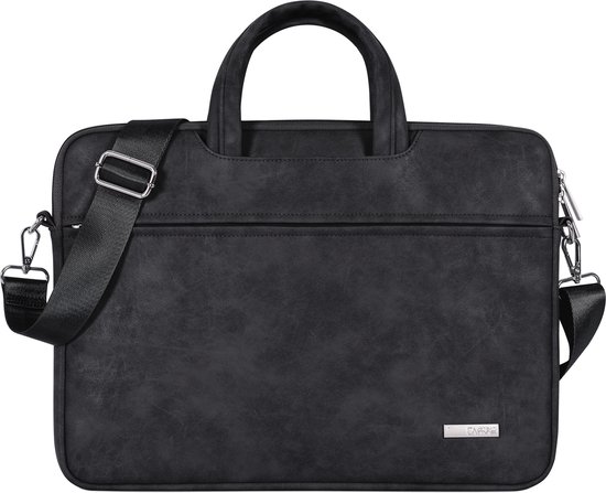 Luxe Laptophoes 13.3 Inch DG Laptoptas met Schouderriem Voor Dames Heren . bol