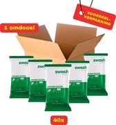 Omdoos Swash Bathing Gloves (40 verpakkingen!) - Parfumvrij - Voordeelverpakking