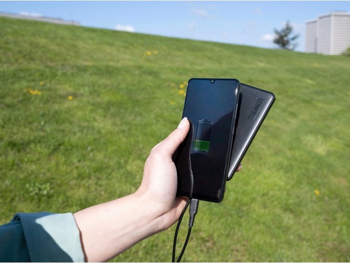 Trust Primo Powerbank 5000 mAh – Draagbare Oplader – Compacte Powerbank - USB-C Powerbank – Snellader Powerbank – Zwart – foto 7