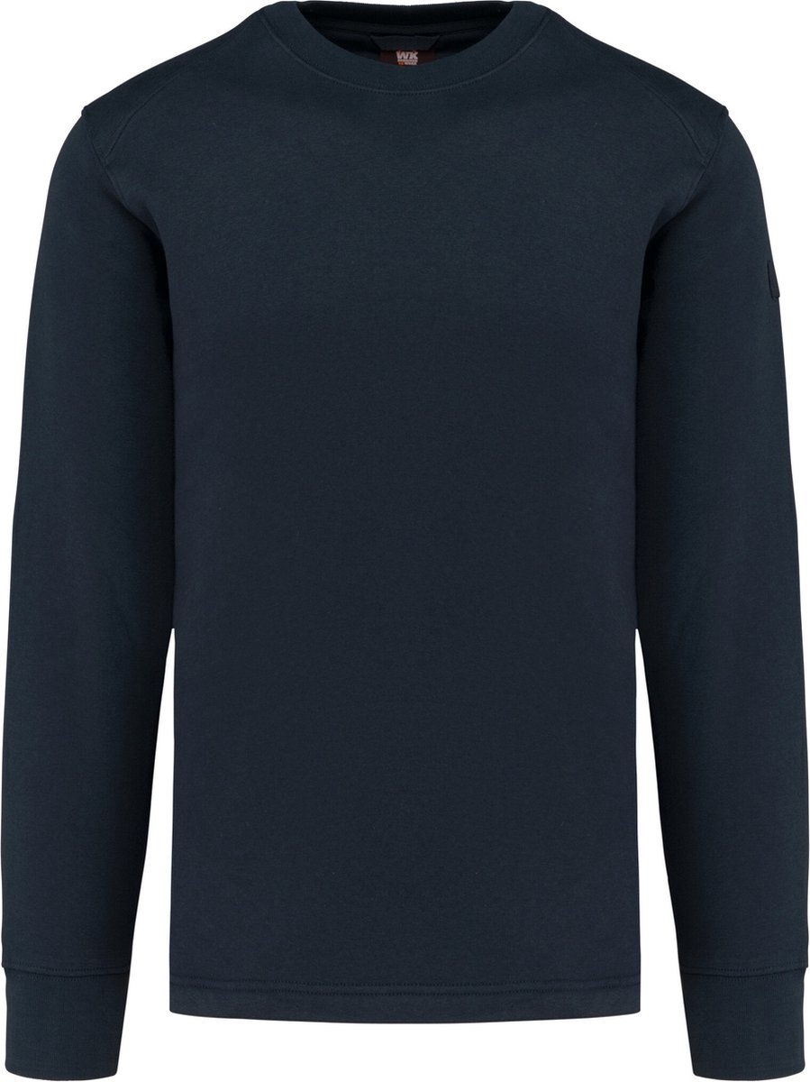 WK. Designed To Work Sweater ingezette mouwen WK4001 - Navy - XS
