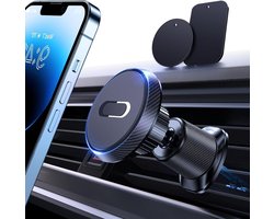 Magnetic Car Phone Holder - Non-Blocking Dashboard Mount - Miracase