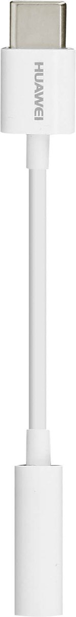 Huawei USB-C naar 3.5mm jack Adapter Dongle - Wit