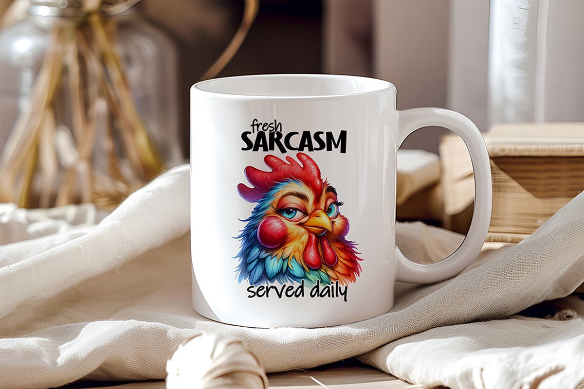 Mok – "Fresh Sarcasm Served Daily" – Voor de Sarcastische Genieters