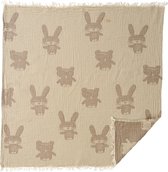 Klippan Wiegdeken 100% eco katoen Bunny & Bear 70x90 cm